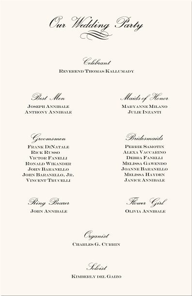 Free printable wedding invitation template in Microsoft Word