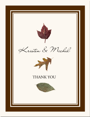 E+Thank+You+Cards+Leaves+Assortment+Triple+Line+Border+Brown+Lanie+Day+Garamond+gif