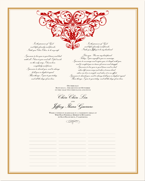 Chinese Wedding CertificatesChinese Wedding Customs and TraditionsAsian