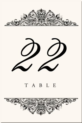 Table Number