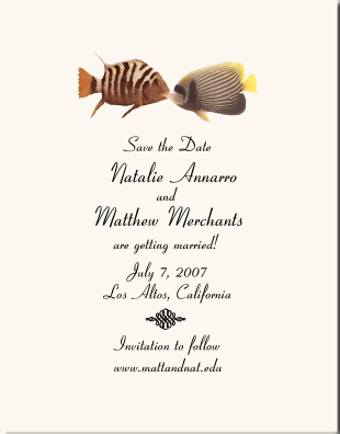 SeashellBeach Wedding IdeasTropical Fish Wedding StationeryDestination 
