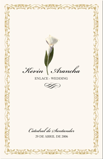 Spanish Wedding Program ExamplesCatholic Wedding ProgramWedding 