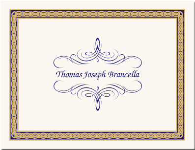 Celtic Band Border Stationery Celtic Band Border Stationery