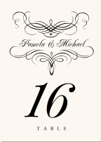 Pretty Monogram Swirls 