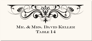 place cards design