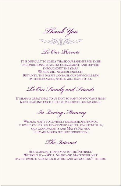 wedding programs wedding program