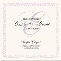 Wedding Cover Page Template