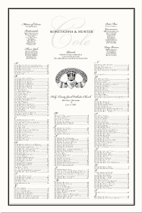 Antique Claddagh Seating Chart