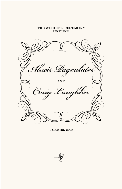 Wedding Ceremony Program Covers Kahre Rsd7 Org