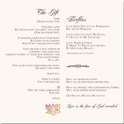 Ganesha Indian Wedding Program-Interfaith Wedding Ceremony 