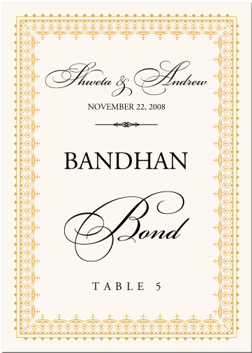 Paisley Buddhist Hindu Wedding Table Cards Indian Table Card Designs Fusion Weddings Fusion Ceremony Interfaith Weddings Indian Wedding Certificates Om Symbols Hindu Wedding Indian Wedding Cultural Monograms Indian Wedding Designs Ganesha Symbols