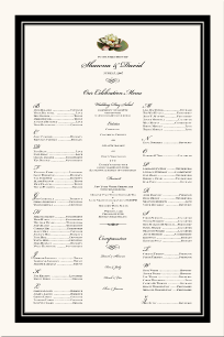 Water Lily Seating Chart