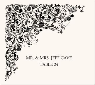 place cards design