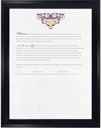 Photograph of Sankofa Heart Wedding Certificates