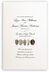 Photograph of African Cowry Shell Wedding Programs