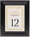 Framed Photograph of Traditional Monogram 02 Table Numbers