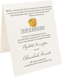 Photograph of Tented Leaves Donation Card Assortment Donation Cards