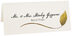 Photograph of Tented Beech Wispy Leaf Place Cards