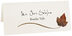 Photograph of Tented Boxelder Wispy Leaf Place Cards