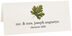 Photograph of Tented Chestnut Colorful Leaf Place Cards