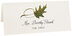 Photograph of Tented Oak Twisty Leaf Place Cards