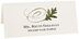 Photograph of Tented Swamp Oak Swirly Leaf Place Cards
