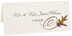 Photograph of Tented White Oak Swirl Place Cards