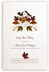 Photograph of Autumn Leaf Banner Wedding Programs