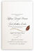 Photograph of Ironwood Wispy Leaf Wedding Programs