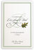 Photograph of Wispy Oak Leaf Wedding Programs