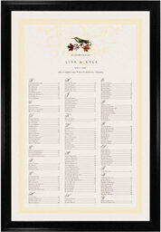 Photograph of Fall Indy Flourish Seating Charts