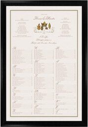 Photograph of Five Leaves Seating Charts
