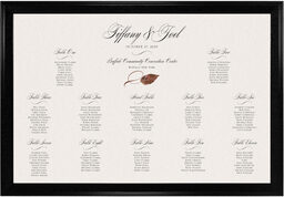 Photograph of Ironwood Wispy Leaf Seating Charts