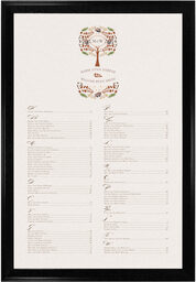 Photograph of Peaceful Autumn Seating Charts
