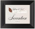 Framed Photograph of Ironwood Wispy Leaf Table Numbers