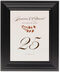 Framed Photograph of Peaceful Autumn 02 Table Numbers