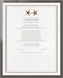 Photograph of Dancing Starfish Wedding Certificates