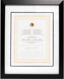 Photograph of Sea Shell Flourish 01 Wedding Certificates