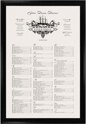 Photograph of Seaworthy Navigation Seating Charts