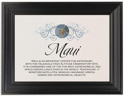 Framed Photograph of Blue Sand Dollar Memorabilia Cards