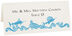 Photograph of Tented Wavy Sea Creatures Place Cards