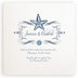 Photograph of Paisley Starfish Monogram Wedding Programs