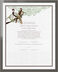 Photograph of Asian Peace Birds Wedding Certificates