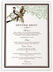 Photograph of Asian Peace Birds Wedding Menus