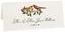 Photograph of Tented Two Red Birds Place Cards