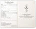 Photograph of Constitution Flourish Birds Wedding Programs