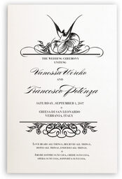 Photograph of Honeydew Wedding Programs