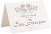 Photograph of Tented Butterfly Kisses Table Names