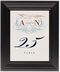 Framed Photograph of Bodini Birds Table Numbers