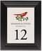 Framed Photograph of Red Bird 01 Table Numbers
